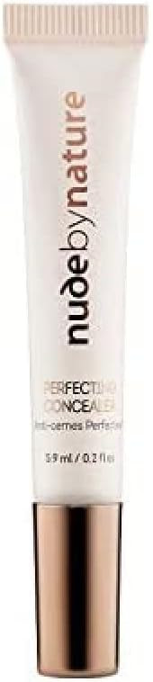 Nude By Nature Perfecting Concealer with Moisturising ingredients, 02 Porcelain Beige