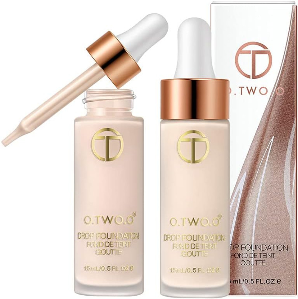 O.TWO.O light breathable dropper liquid foundation, natural brightening, moisturizing and makeup BB cream makeup. (9122-1) O.TWO.O light breathable dropper liquid foundation, natural brightening, moisturizing and makeup BB cream makeup. (9122-1)