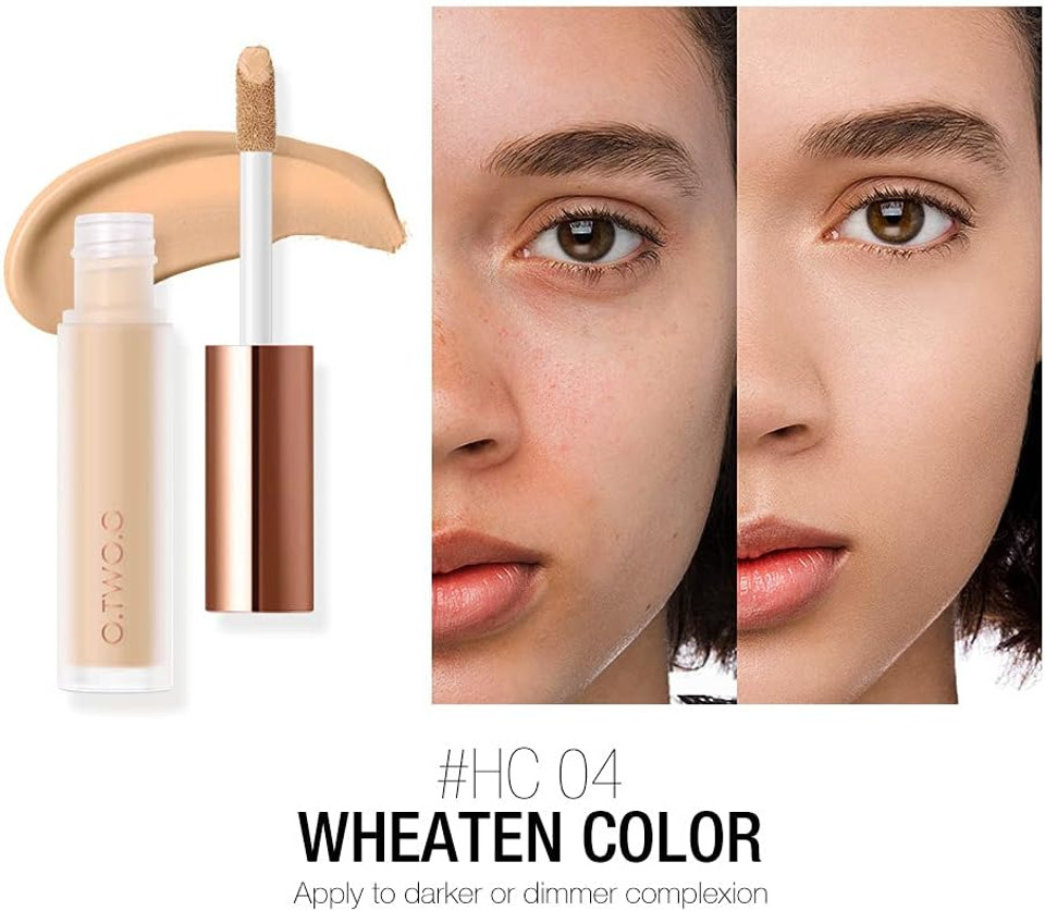 O.TWO.O Light Concealer Milk Lasts to Cover Dark Circle Acne Impression Liquid Foundation Concealer Makeup (03#natural color) O.TWO.O Light Concealer Milk Lasts to Cover Dark Circle Acne Impression Liquid Foundation Concealer Makeup (03#natural color)