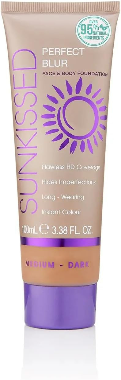 Sunkissed Perfect Blur Medium Dark Body Foundation 100ml