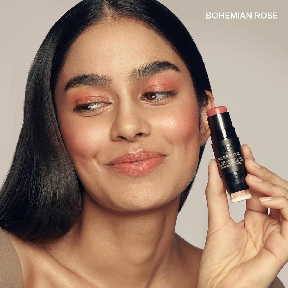 Nudestix Roses N' Honey Nudes LipStick 3 Piece Set - Bohemian Rose, Bondi Bae, Hey Honey