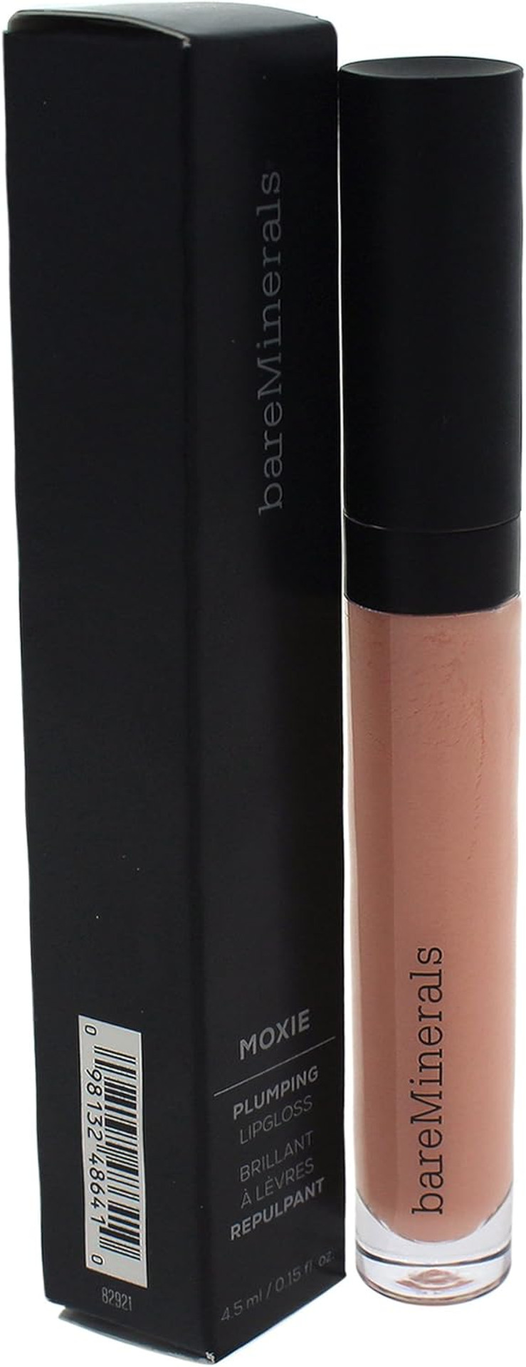 Moxie Plumping Lip Gloss - Charmer by bareMinerals for Women - 0.15 oz Lip Gloss Moxie Plumping Lip Gloss - Charmer by bareMinerals for Women - 0.15 oz Lip Gloss