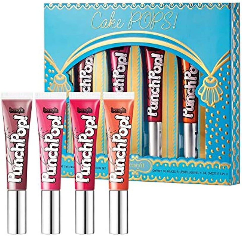 BENEFIT - Cake POPS! Bright and Bold' Liquid Lip Colour set
