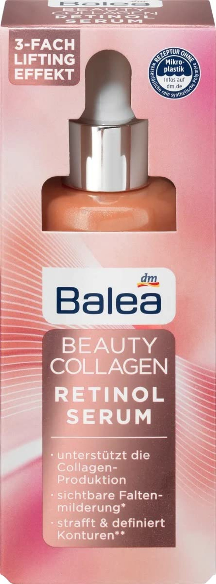Balea Beauty Collagen Retinol Serum, 30 Ml