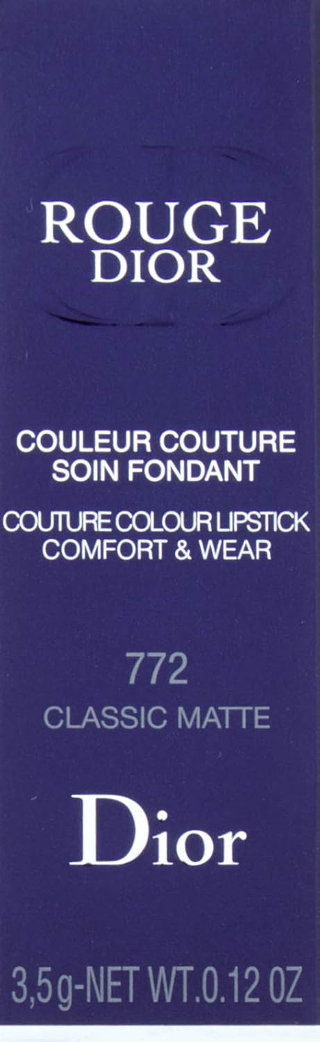 Christian Dior Comfort Wear Rouge Lipstick 3.5 Gram 772 Classic Matte
