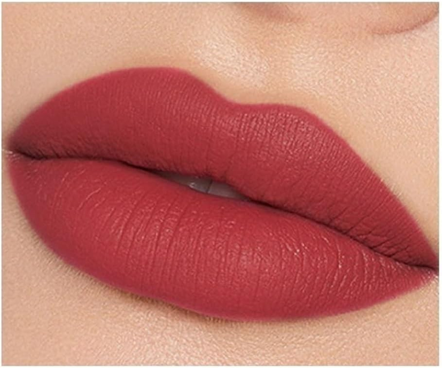 Matte Lipstick Lip Gloss, Non-Stick, Long Lasting, Non-Transfer, Lip Stain, 12ml (5, 12-color liquid lip gloss)