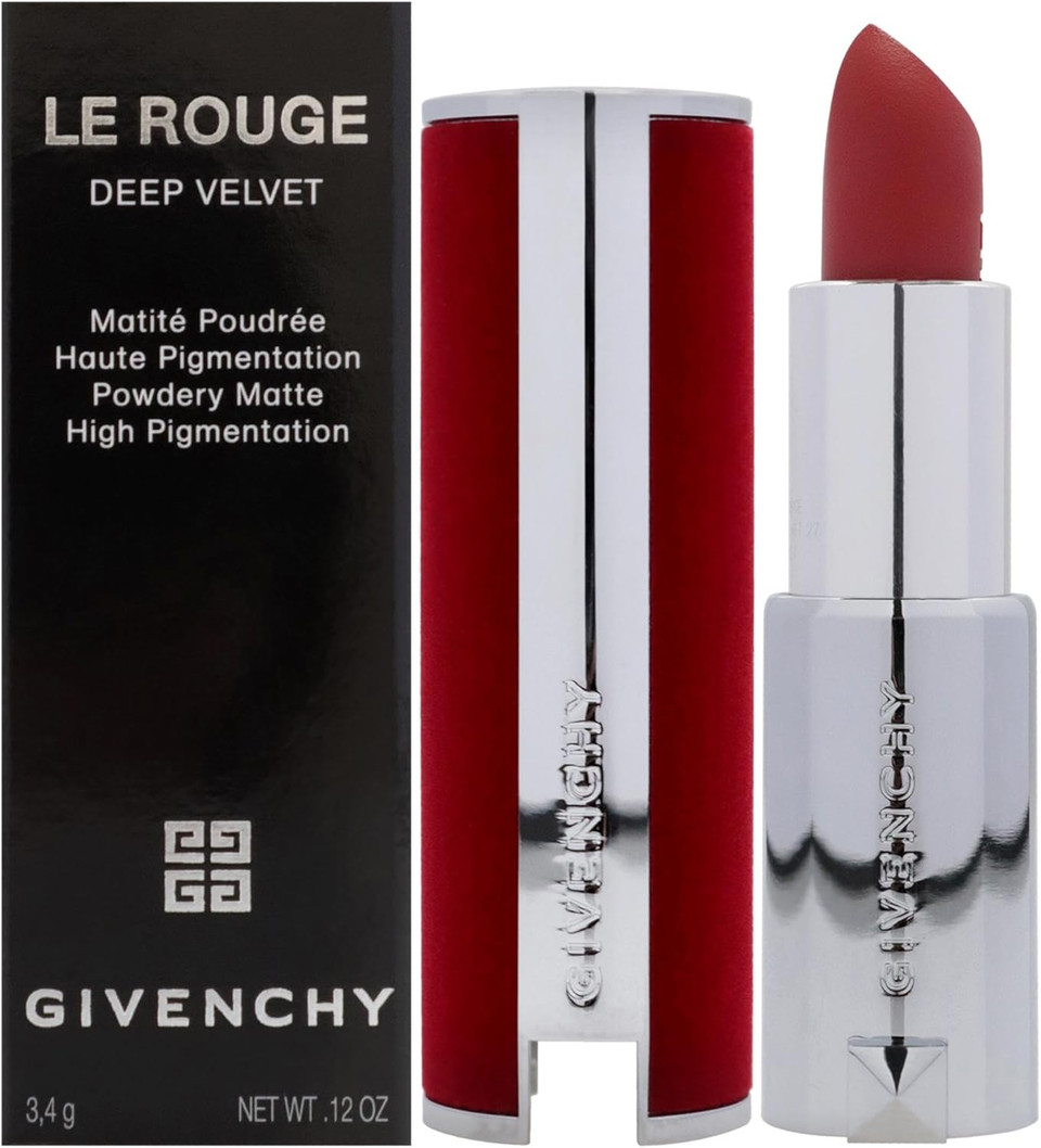 Le Rouge Interdit Intense Silk Lipstick - N306 Carmin Escarpin by Givenchy for Women - 0.11 oz Lipstick