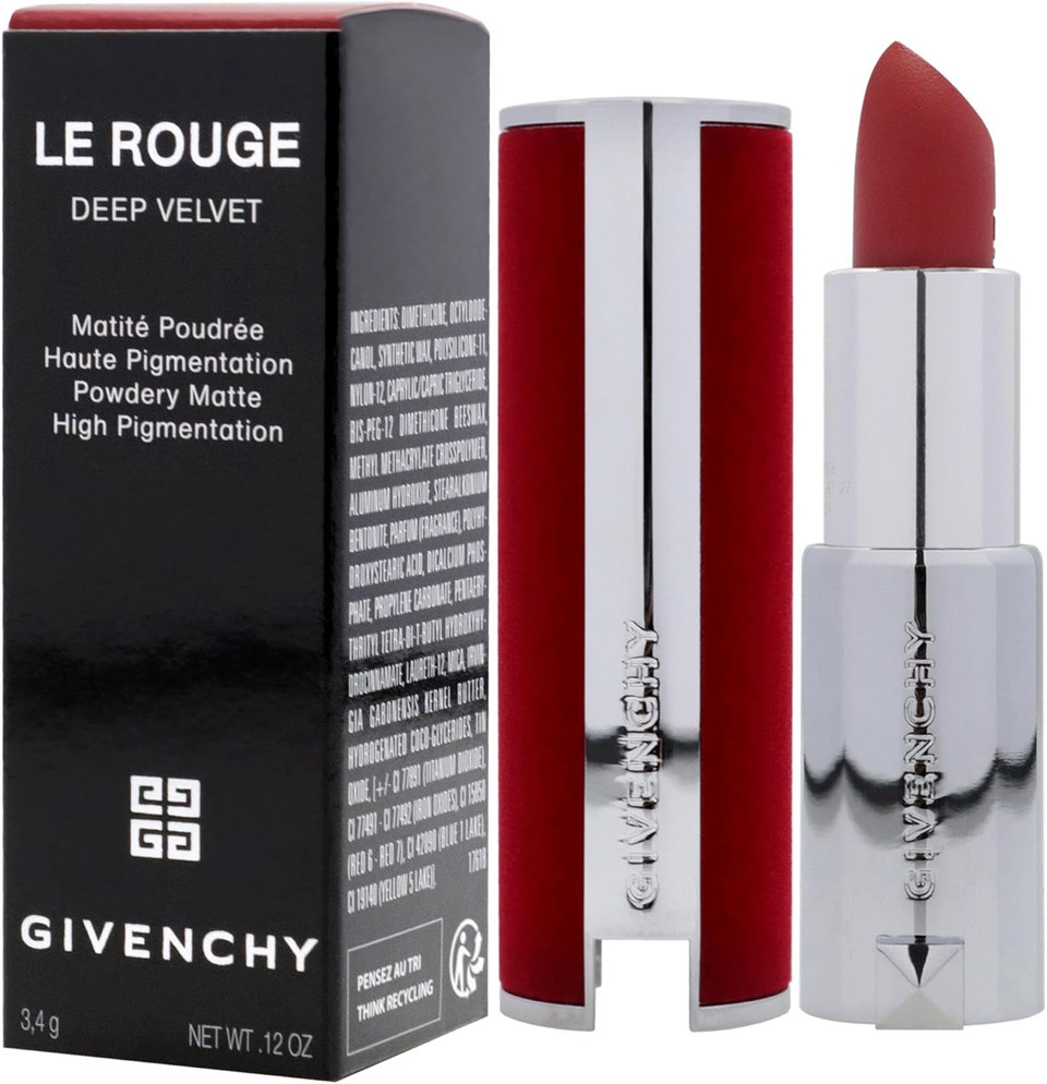 Le Rouge Interdit Intense Silk Lipstick - N306 Carmin Escarpin by Givenchy for Women - 0.11 oz Lipstick