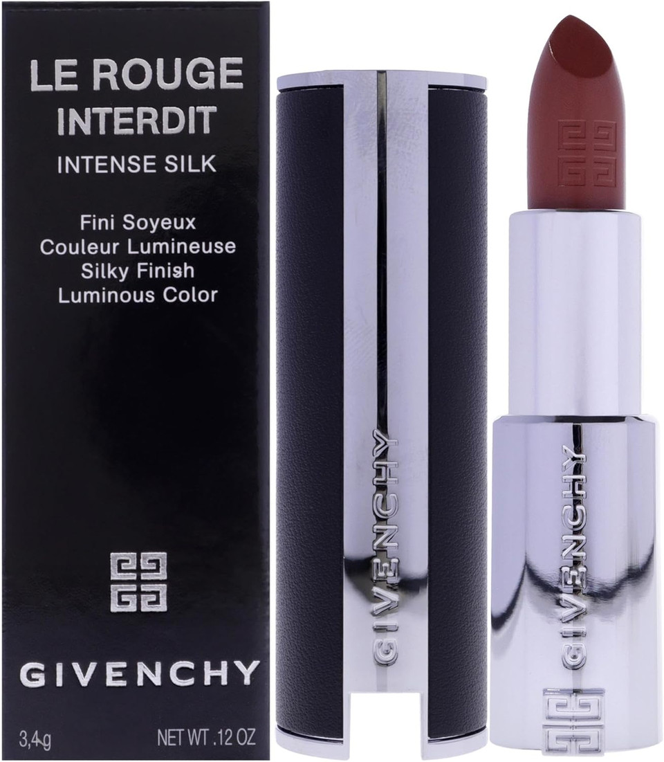 Le Rouge Interdit Intense Silk Lipstick - N500 Brun Mocha by Givenchy for Women - 0.11 oz Lipstick Le Rouge Interdit Intense Silk Lipstick - N500 Brun Mocha by Givenchy for Women - 0.11 oz Lipstick