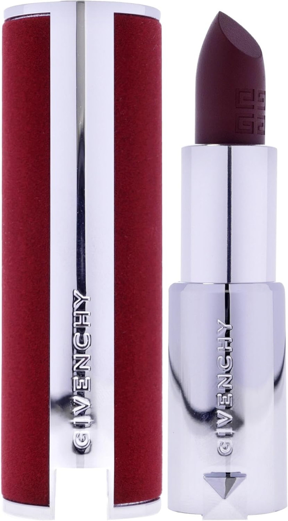 Le Rouge Deep Velvet Matte Lipstick - N38 Grenat Fume by Givenchy for Women - 0.11 oz Lipstick
