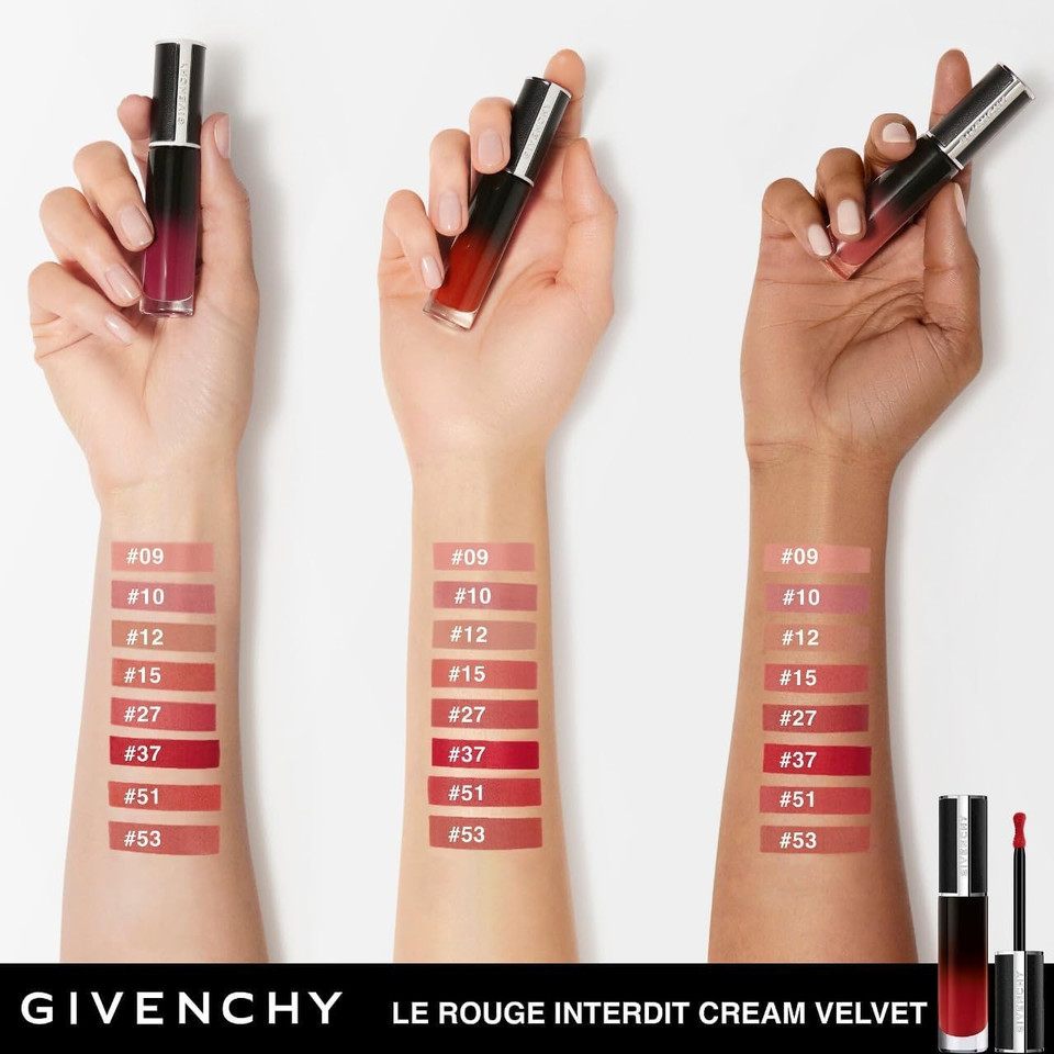 GIVENCHY Le Rouge Interdit Cream Velvet - 10 Beige Nude 6,5 ml GIVENCHY Le Rouge Interdit Cream Velvet - 10 Beige Nude 6,5 ml