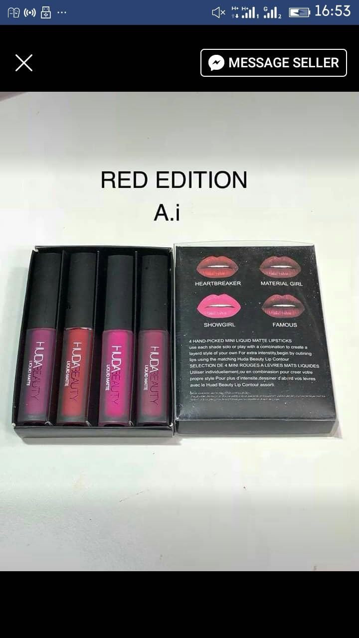Huda Beauty The Nude Edition Liquid Matte Minis