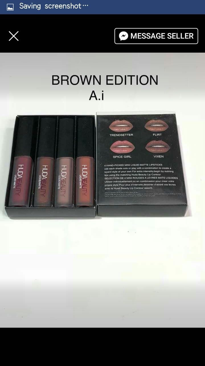 Huda Beauty The Nude Edition Liquid Matte Minis