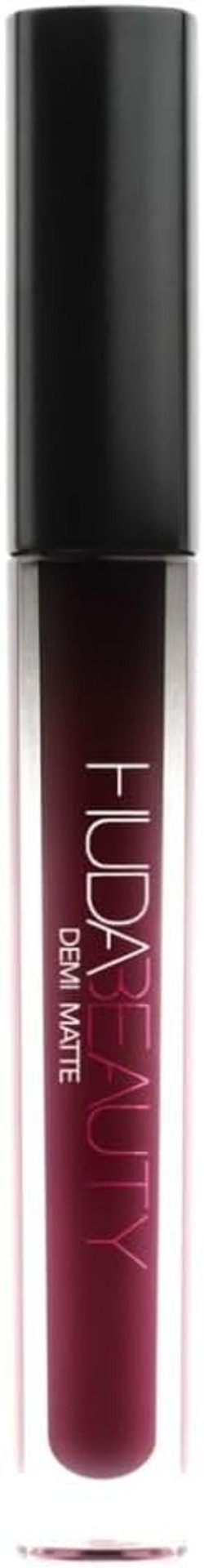 HUDA BEAUTY Demi Matte Cream Lipstick (Bawse)