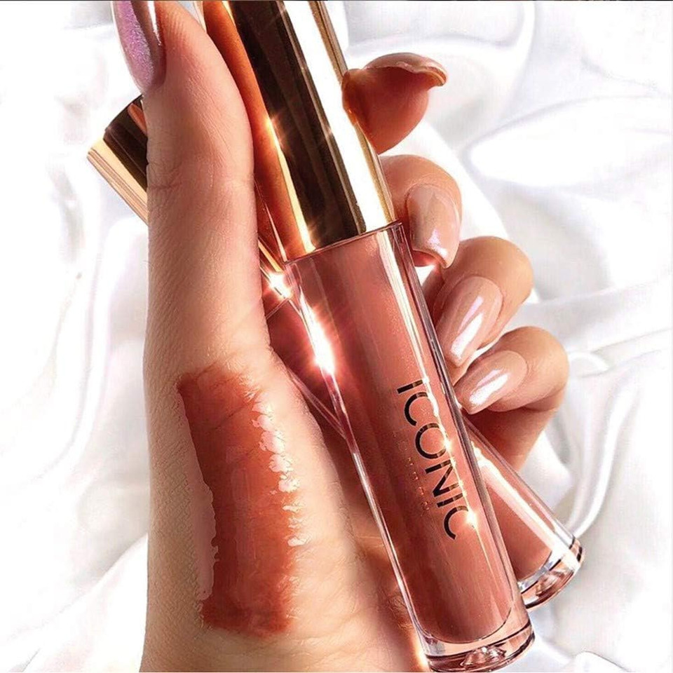 ICONIC London Lip Plumping Gloss, Mid Pink/Lovestruck, 5ml