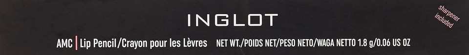 Inglot AMC Lip Pencil Matte  Long-Lasting | Matte Lip Liner for Precise | High-Pigment | Creamy Texture for Easy Application and Intense Matte Finish | 1.8 g | 16