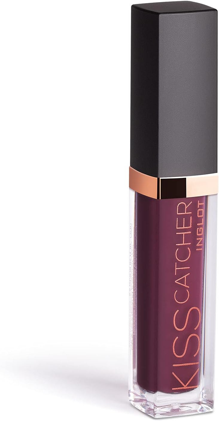 Inglot Kiss Catcher Liquid Lipstick Dirty Kiss, Rich in Nourishing Ingredients such as Shea Butter, Jojoba Oil, Natural Peptide and Emollients, 5.5 ml: 06