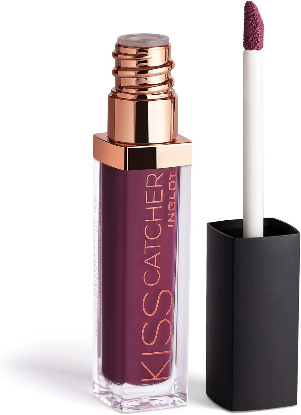 Inglot Kiss Catcher Liquid Lipstick Dirty Kiss, Rich in Nourishing Ingredients such as Shea Butter, Jojoba Oil, Natural Peptide and Emollients, 5.5 ml: 06