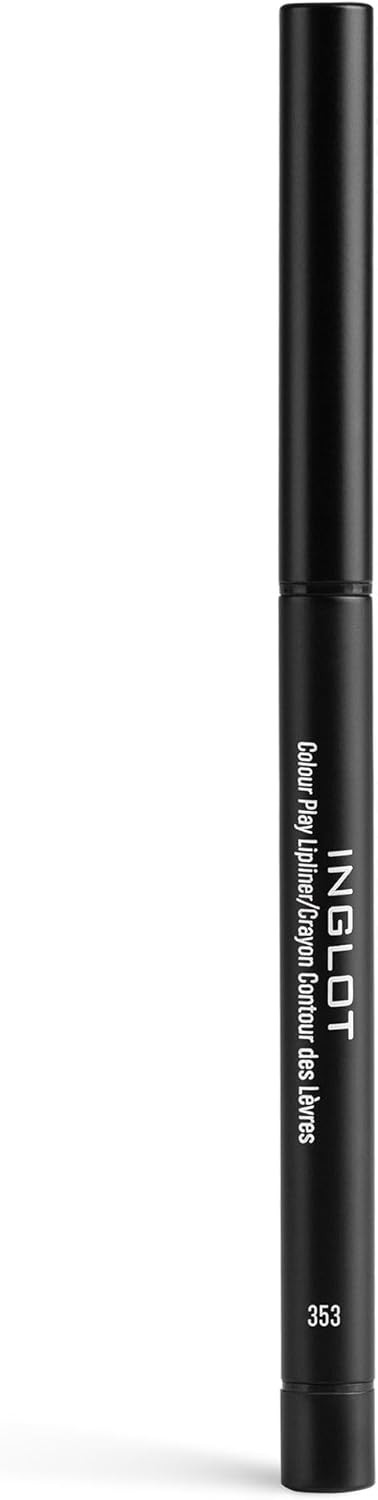 Inglot Colour Play Lipliner  Smooth Application with Rich, Vibrant Color for Perfect Lip Contour | Long-Lasting | Precise Lip Liner | Creamy Texture and Intense Pigmentation | 3 g | 353