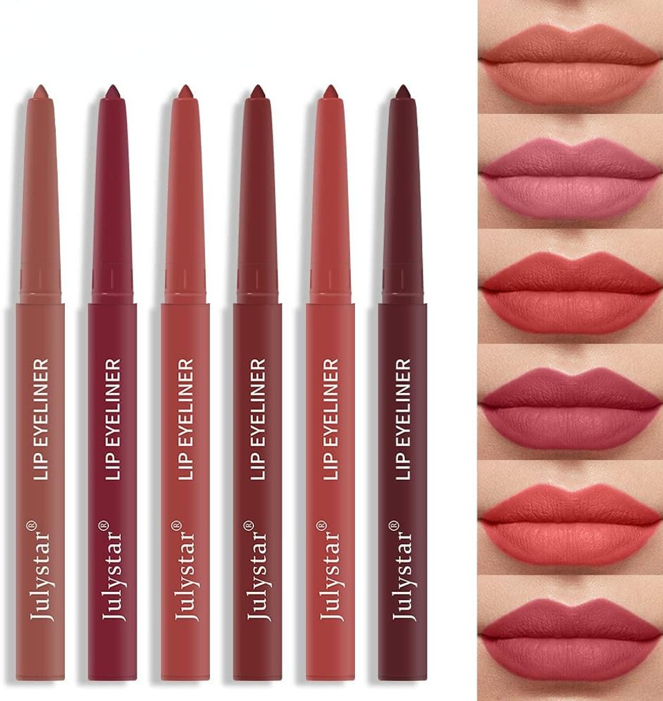 Julystar waterproof, sweat-proof and colorfast automatic lip liner matte multicolor decorative lip liner (01#) Julystar waterproof, sweat-proof and colorfast automatic lip liner matte multicolor decorative lip liner (01#)