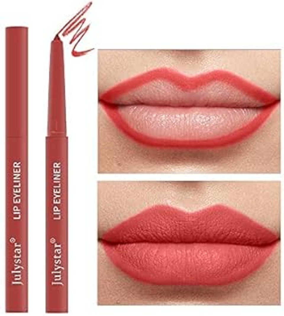 Julystar waterproof, sweat-proof and colorfast automatic lip liner matte multicolor decorative lip liner (05#) Julystar waterproof, sweat-proof and colorfast automatic lip liner matte multicolor decorative lip liner (05#)