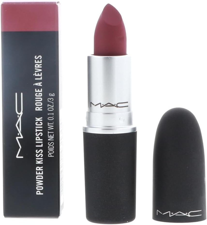 MAC Powder Kiss Lipstick # Burning Love