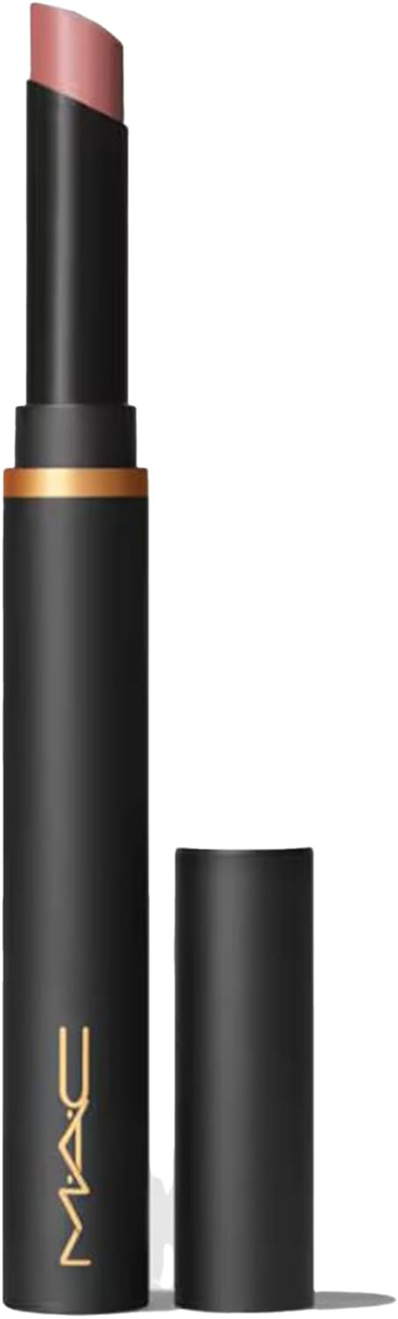 MAC, Lipstick Powder Kiss Velvet Blur Slim Stick - Over The Taupe, 2 gm/.07 oz MAC, Lipstick Powder Kiss Velvet Blur Slim Stick - Over The Taupe, 2 gm/.07 oz