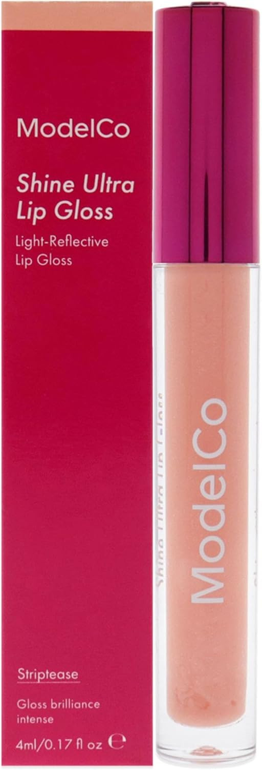 ModelCo Shine Ultra Lip Gloss - Striptease For Women 0.17 oz Lip Gloss