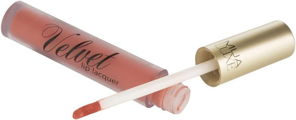 MUA Professional Make-Up -MUA Luxe Velvet Lip Lacquer - Halcyon Pink Nude-NEW
