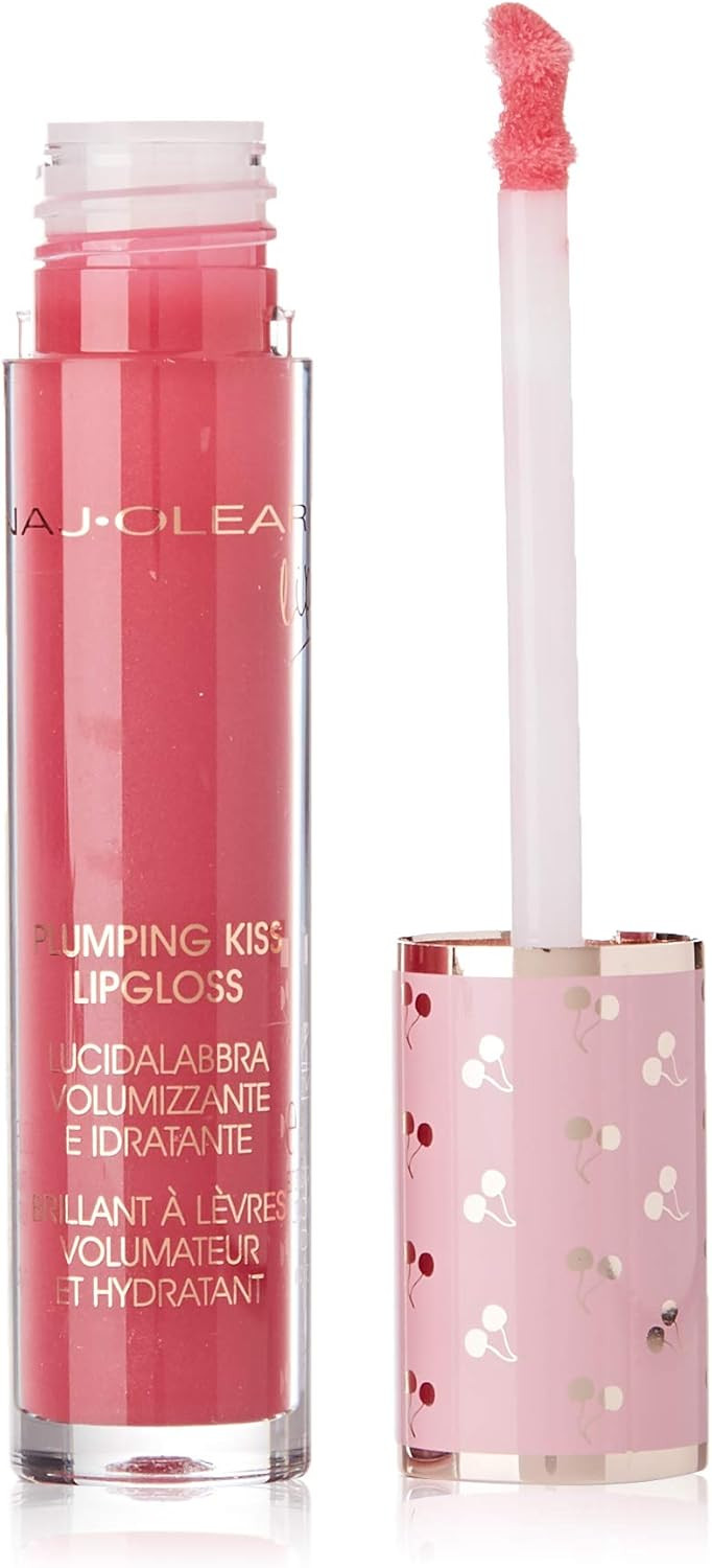 NAJ-OLEARI Plumping Kiss Lipgloss Make-up Face Woman 08 Rosa Cyclamen Perlato