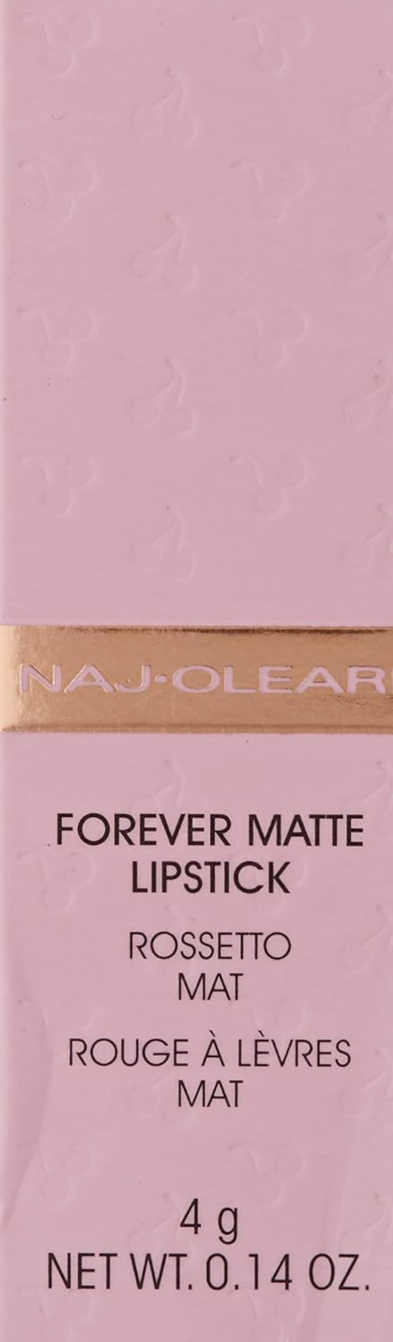 NAJ-OLEARI Forever Matte Lipstick Make-up Face Woman 08 Rosa Ancient
