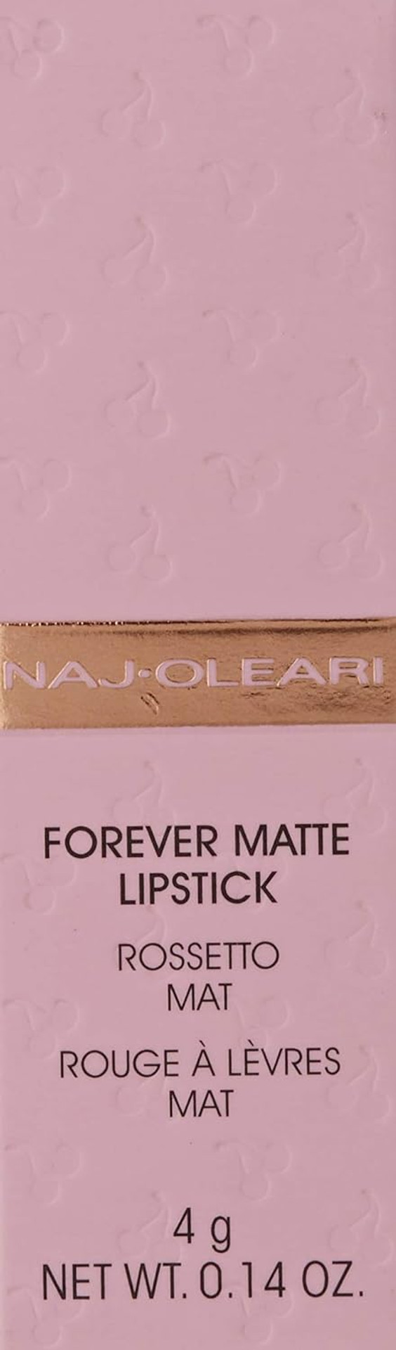 NAJ-OLEARI Forever Matte Lipstick Make-up Face Woman 11 Rosa Cashmere