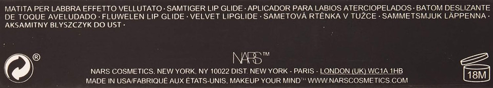 Nars Velvet Lip Glide - La Main Bleue