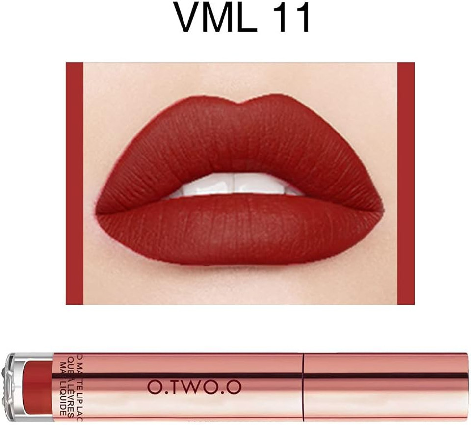 O. Two. O non stick cup Matte Lip Gloss mist Lip Glaze does not fade liquid lipstick (VML09) O. Two. O non stick cup Matte Lip Gloss mist Lip Glaze does not fade liquid lipstick (VML09)