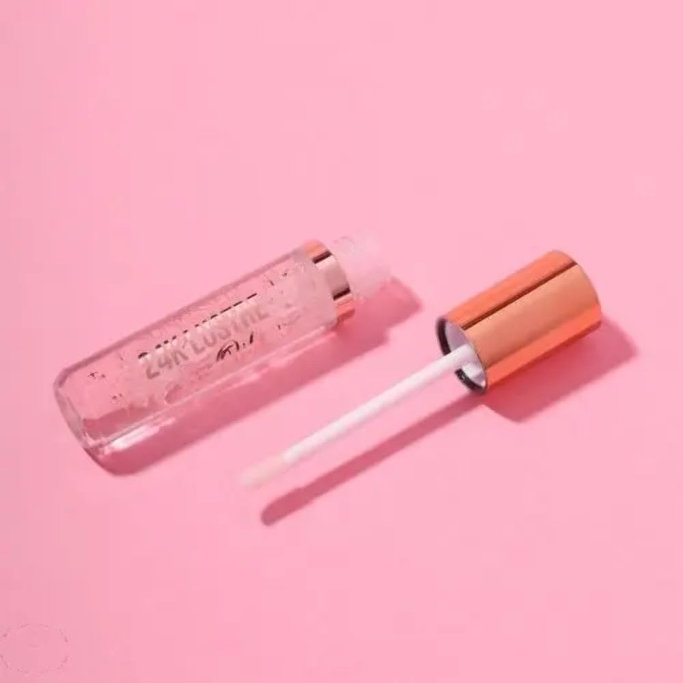 Sunkissed Hydrating Lip Gloss with Vitamin E, Pink Lustre, Liquid Matte Finish