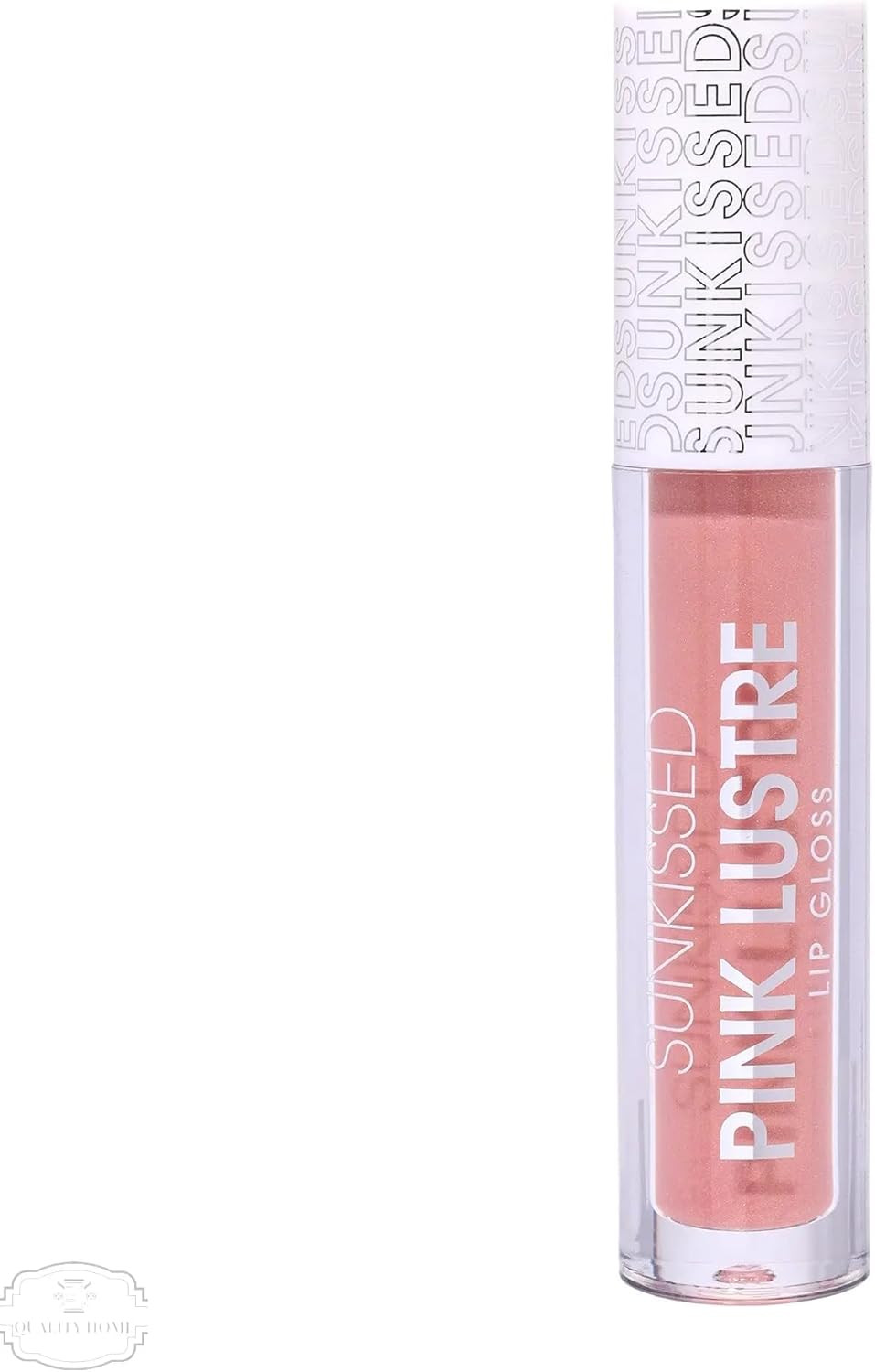 Sunkissed Hydrating Lip Gloss with Vitamin E, Pink Lustre, Liquid Matte Finish