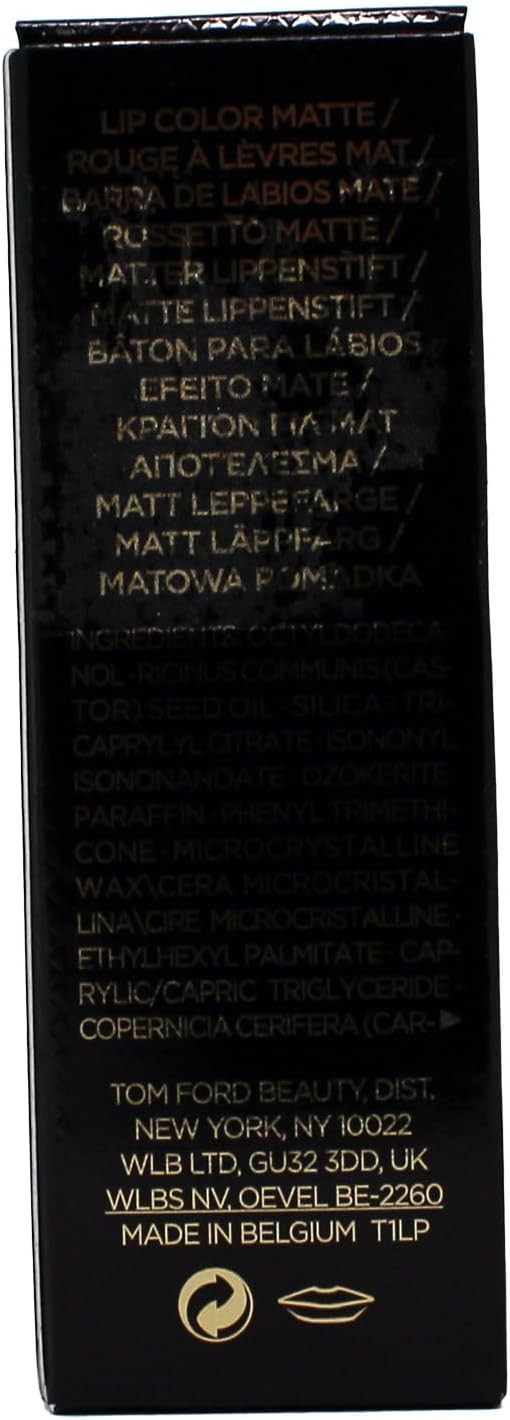 TOM FORD, Lip colour mat, 16 scarlet rouge, 3 g
