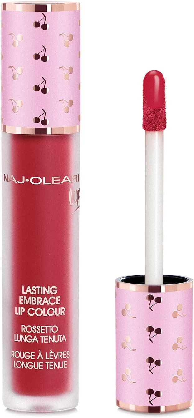 NAJ-OLEARI Lasting Embrace Lip Color Lipstick Make-up Face 08 Red Ruby
