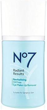 No7 Radiant Results Revitalising Oil Free Eye Make-Up Remover 100ml