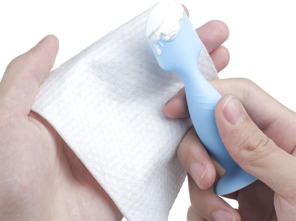 Baby Diaper Cream Spatula Applicator for Butt Pastes and Rash Cream - Silicone Brush