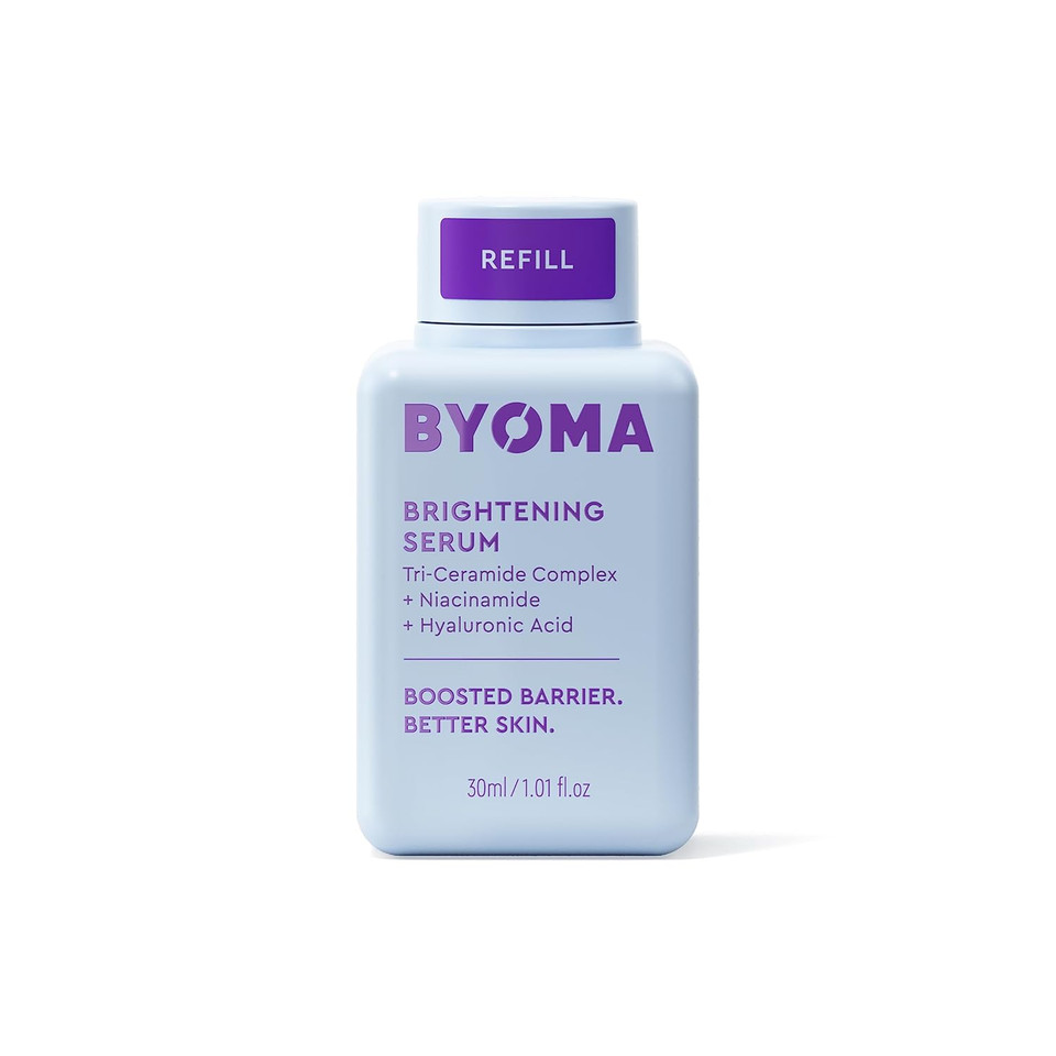 Byoma Brightening Serum - Barrier Repair Serum - Brightening & Hydrating Face Serum With Hyaluronic Acid, Niacinamide & Ceramides - Hyaluronic Acid Serum For Face, Glowing, Radiant Skin - 1.01 Fl. Oz Byoma Brightening Serum - Barrier Repair Serum - Brightening & Hydrating Face Serum With Hyaluronic Acid, Niacinamide & Ceramides - Hyaluronic Acid Serum For Face, Glowing, Radiant Skin - 1.01 Fl. Oz