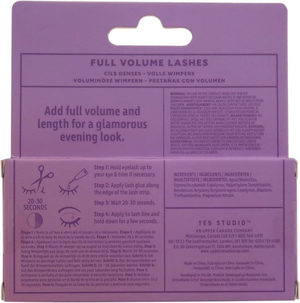 Glam Squad False Eyelashes Full Volume Yes Studio Glam Squad False Eyelashes Full Volume Yes Studio