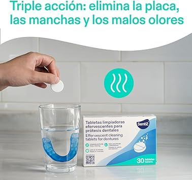 Senti2 Dental Cleaning Tablets Box of 30