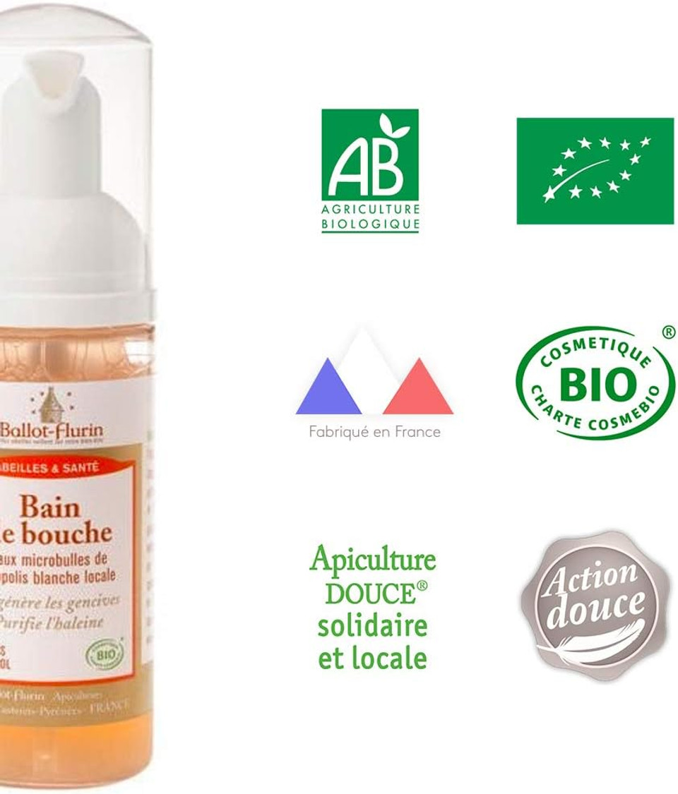 Mouthwash with White Propolis Microbubbles