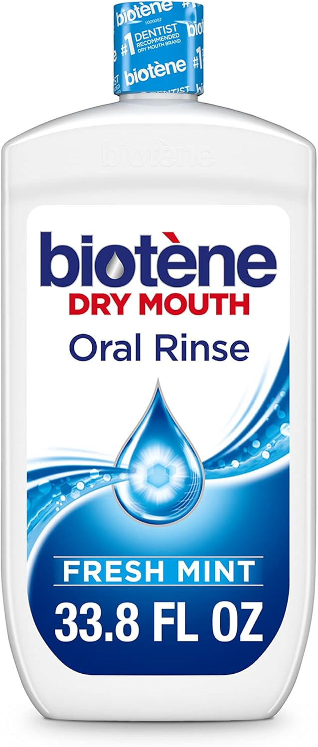 Biotene Oral Rinse For Dry Mouth Symptoms-33.8 Oz