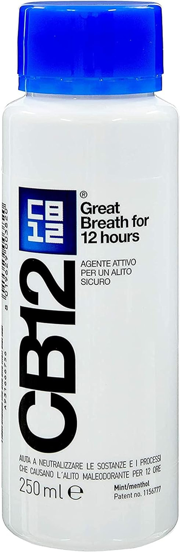 CB12 250ML 4 PACK Mint / Menthol Mouthwash