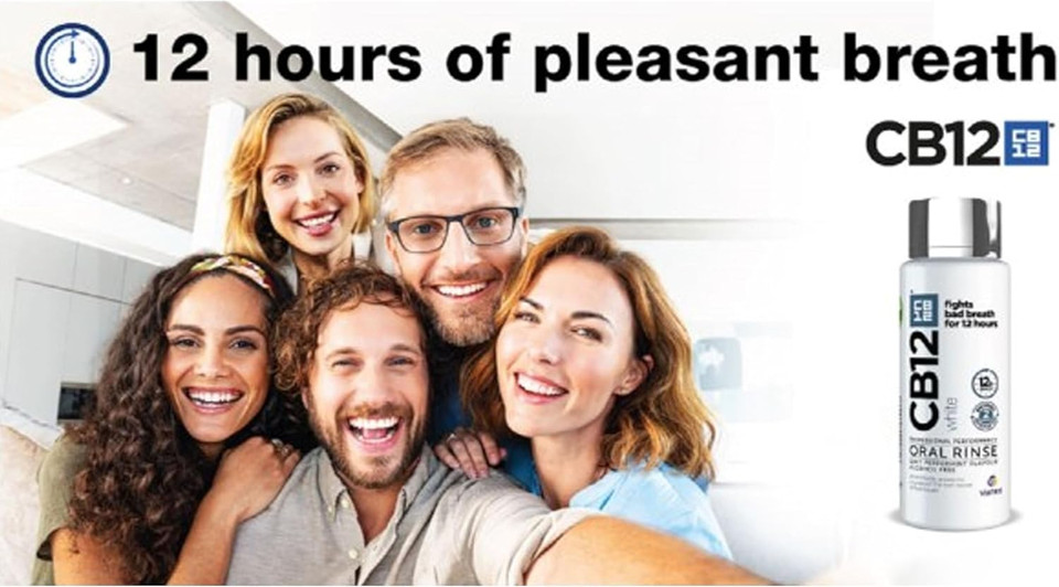 CB12 White MOUTHWASH 250ML