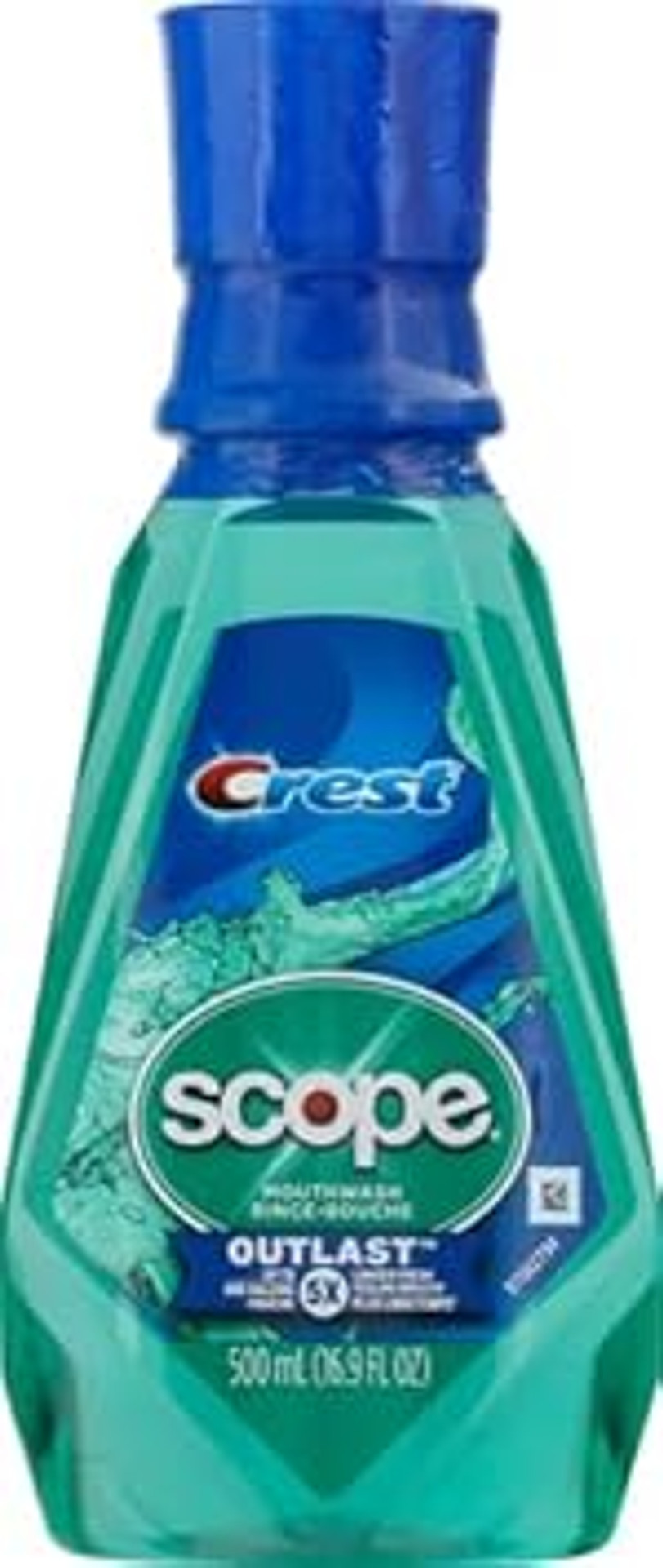Crest Scope Outlast Mouthwash, 500 ml