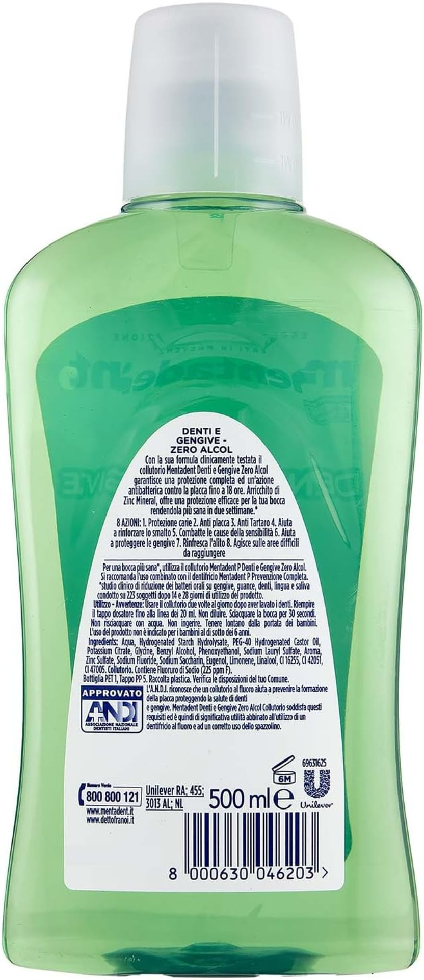 Antibacterial MouthWash 8 Prevention Complete 500ml