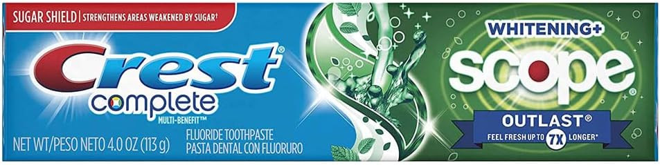 Crest Complete Xwht+scp Ol Mnt 4 Oz